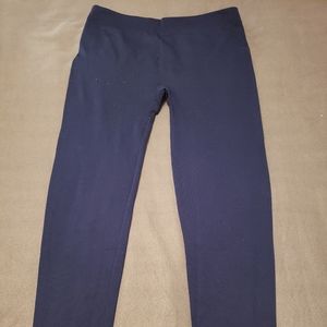 Navy blue leggings